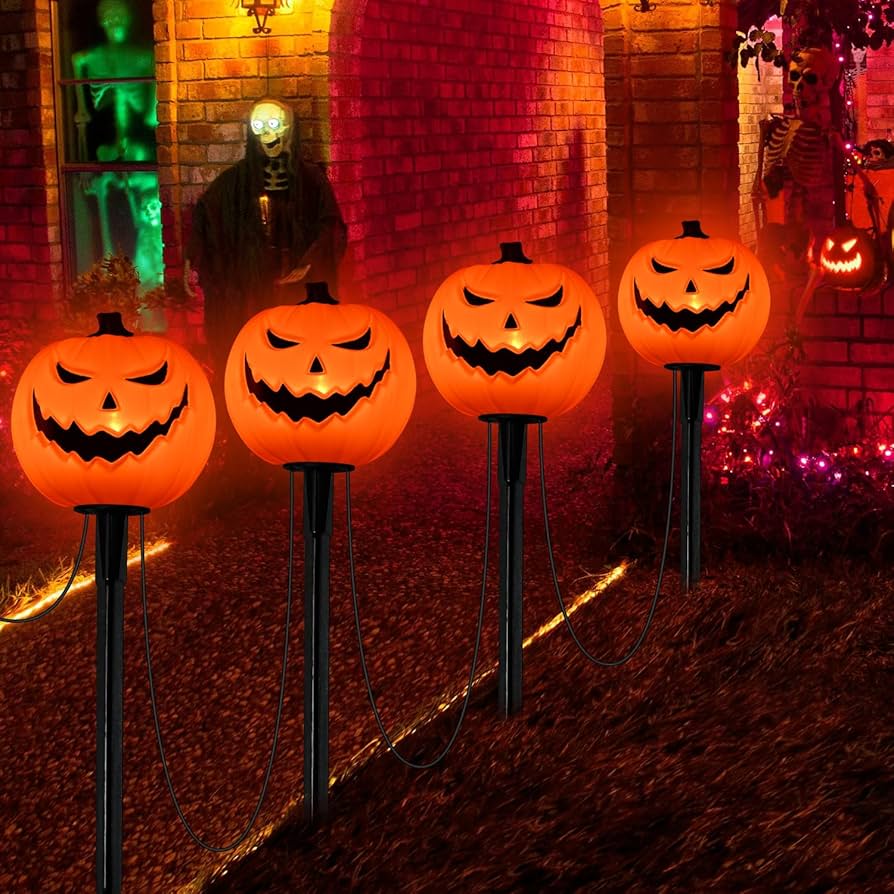 Amazon.com : Halloween Decorations Outdoor Pumpkin Pathway