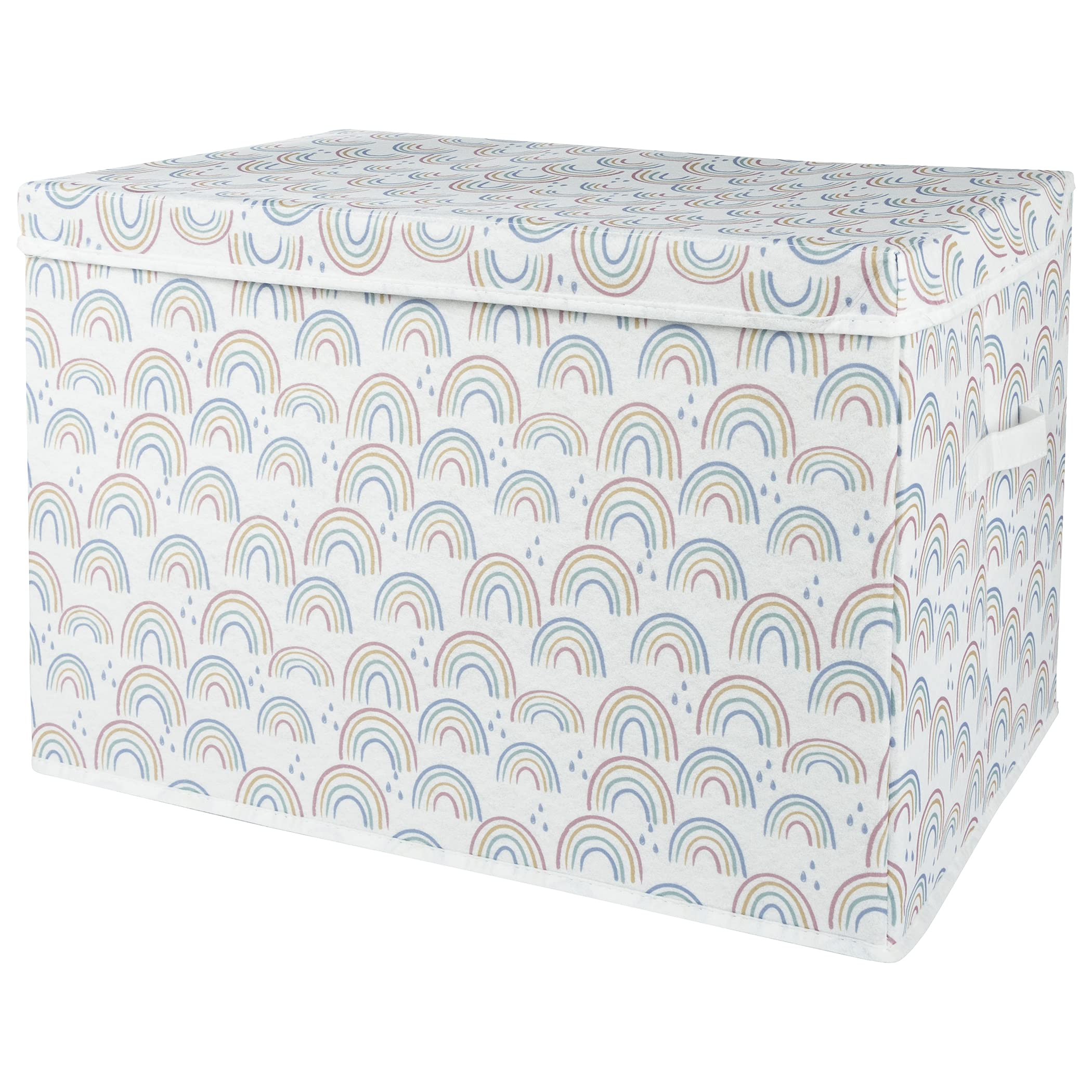 Sammy & Lou Painted Rainbow Felt Toy Box ®