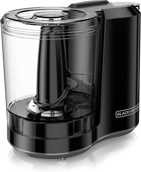 Black+Decker 3-Cup Food Processor with One Touch Pulse