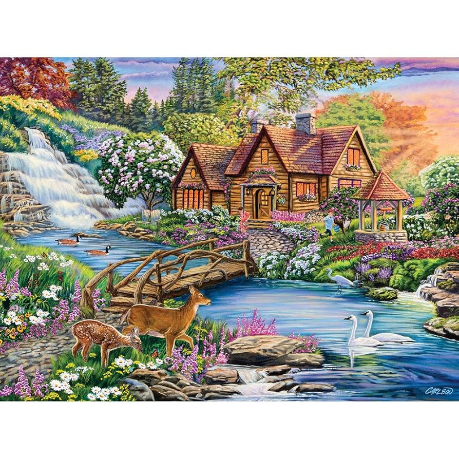 Amazon.com: Bits and Pieces – 500 Piece Jigsaw Puzzle for