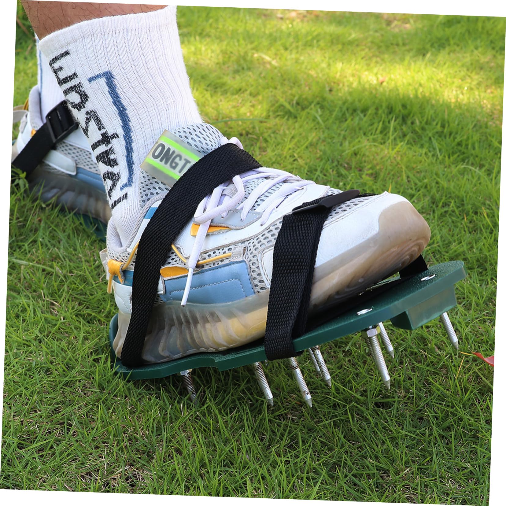 SUPVOX 8pcs Aerator Sandal Straps for Gardening Lawn Aerator Shoes Straps High Strength Easy-Assembly Sturdy for Longevity