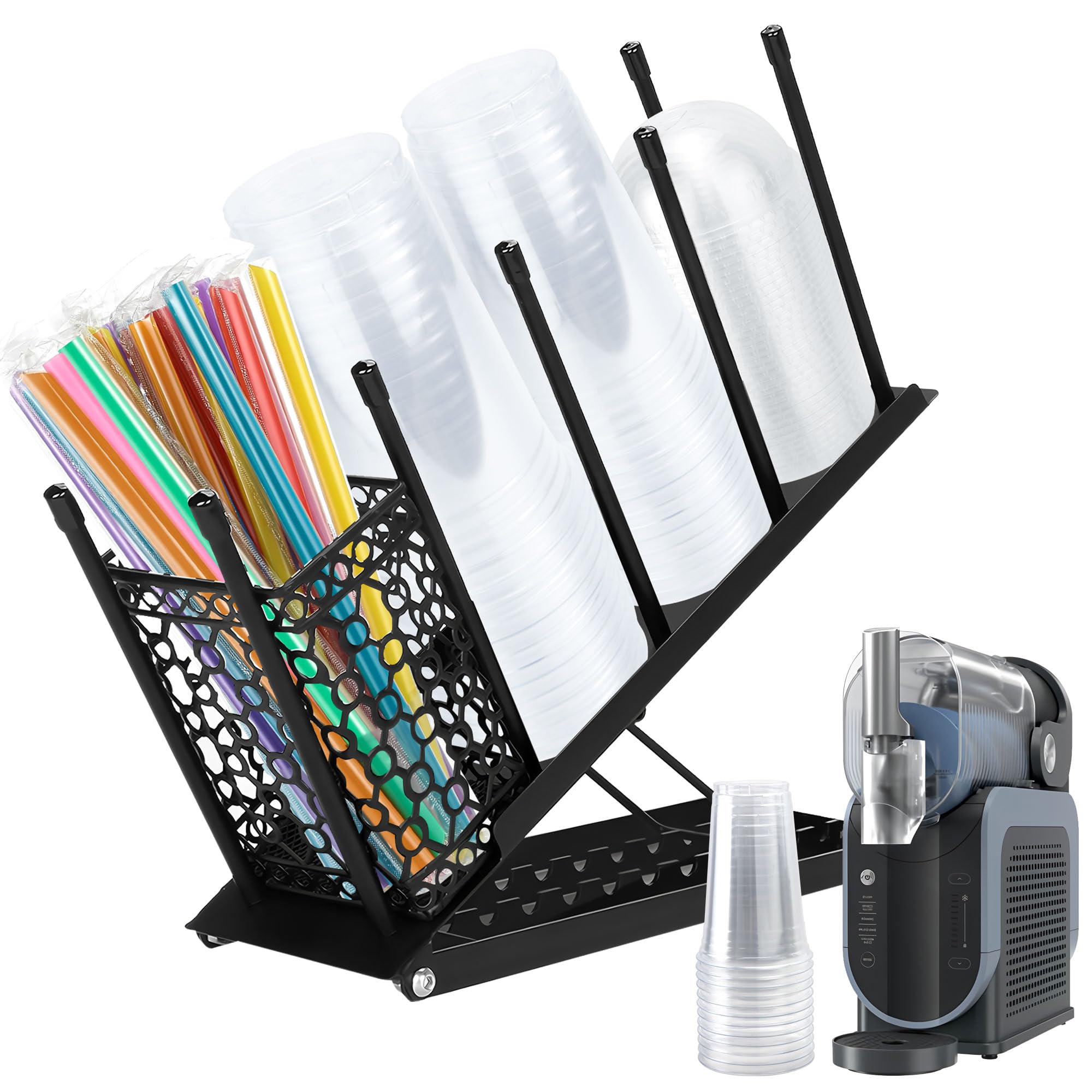 Organizer Magnetico Per Ninja Slushie: Porta Tazze, Coperchi E Cannucce Per FS301/FS300 - 2