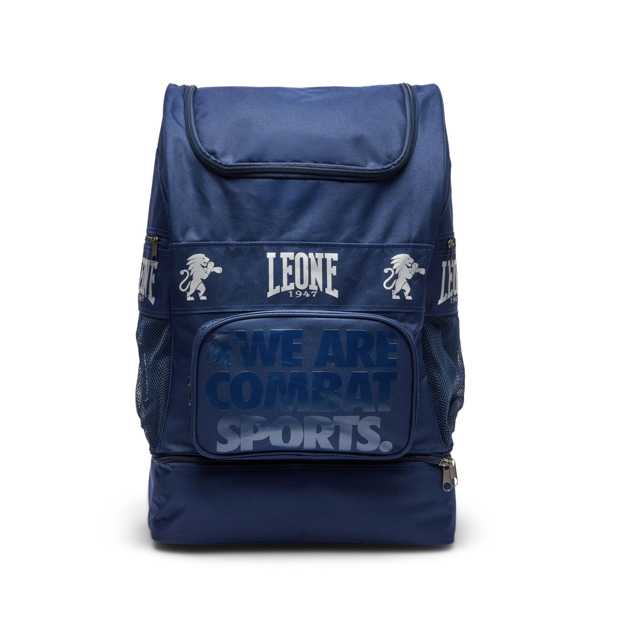 LEONE 1947, Mochila Ambassador, Unisex Adulto, Azul, Talla Única, AC952