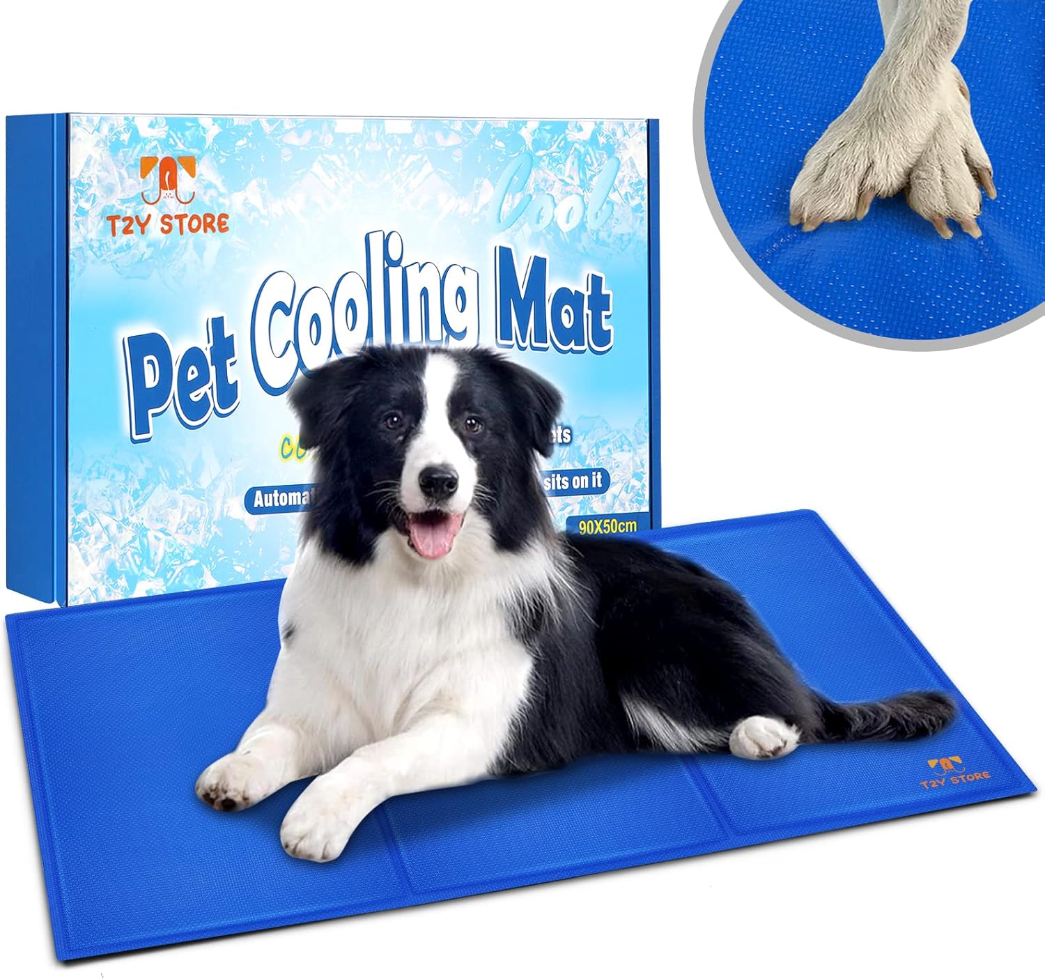 T2Y Dog Cooling Mat, 2024 Upgrade Cool mat for dogs, Super Scratch