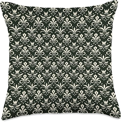 Almohada francesa de opulencia, 18 x 18, multicolor