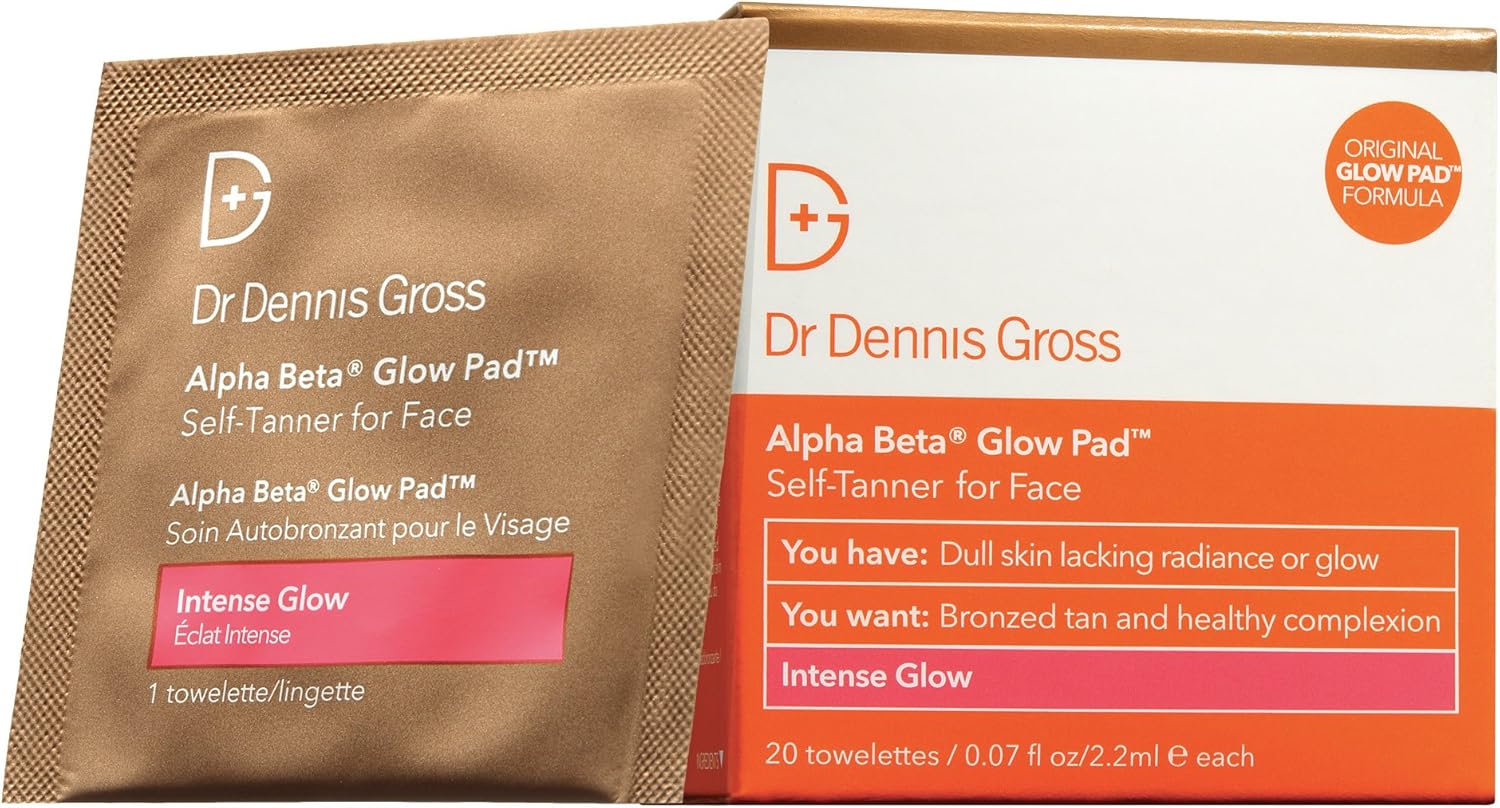 Dr. Dennis Gross Alpha Beta Glow Pads For Face For Unisex 20 Pc Pads