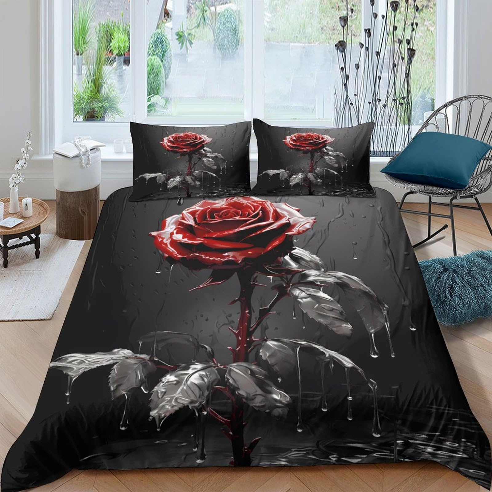 Linge de lit hypoallergique microfibre respirant Super King