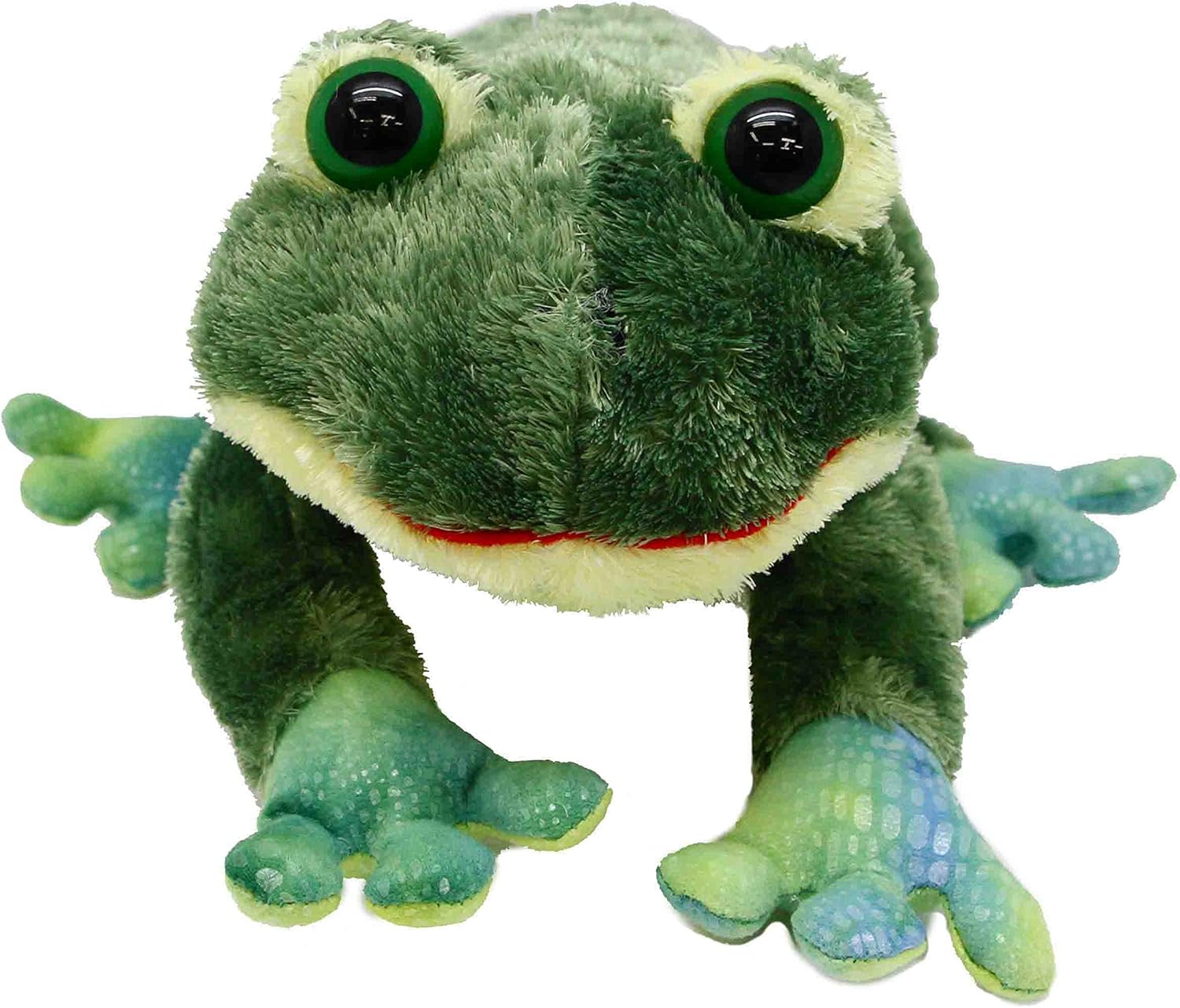 Amazon Co Jp オーロラ ワールド ぬいぐるみ ボディーパペット カエル 鳴き声サウンド入 おもちゃ