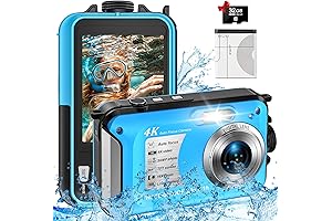 4K Waterproof Camera: Dive Deep into Underwater Adventures