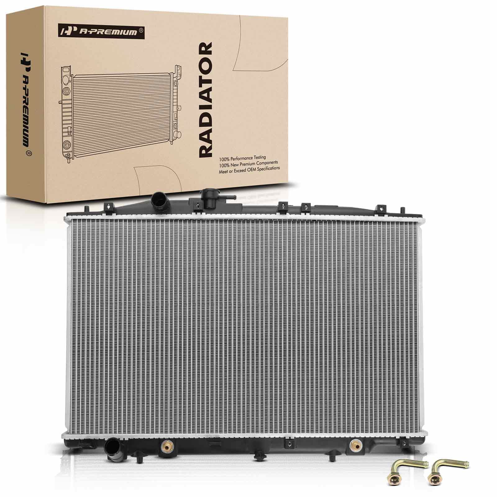 Photo 1 of A-Premium Engine Coolant Radiator with Transmission Oil Cooler Compatible with Acura RL 2005-2008 V6 3.5L, Automatic Transmission, Replace# 19010RJAJ53, AC3010139