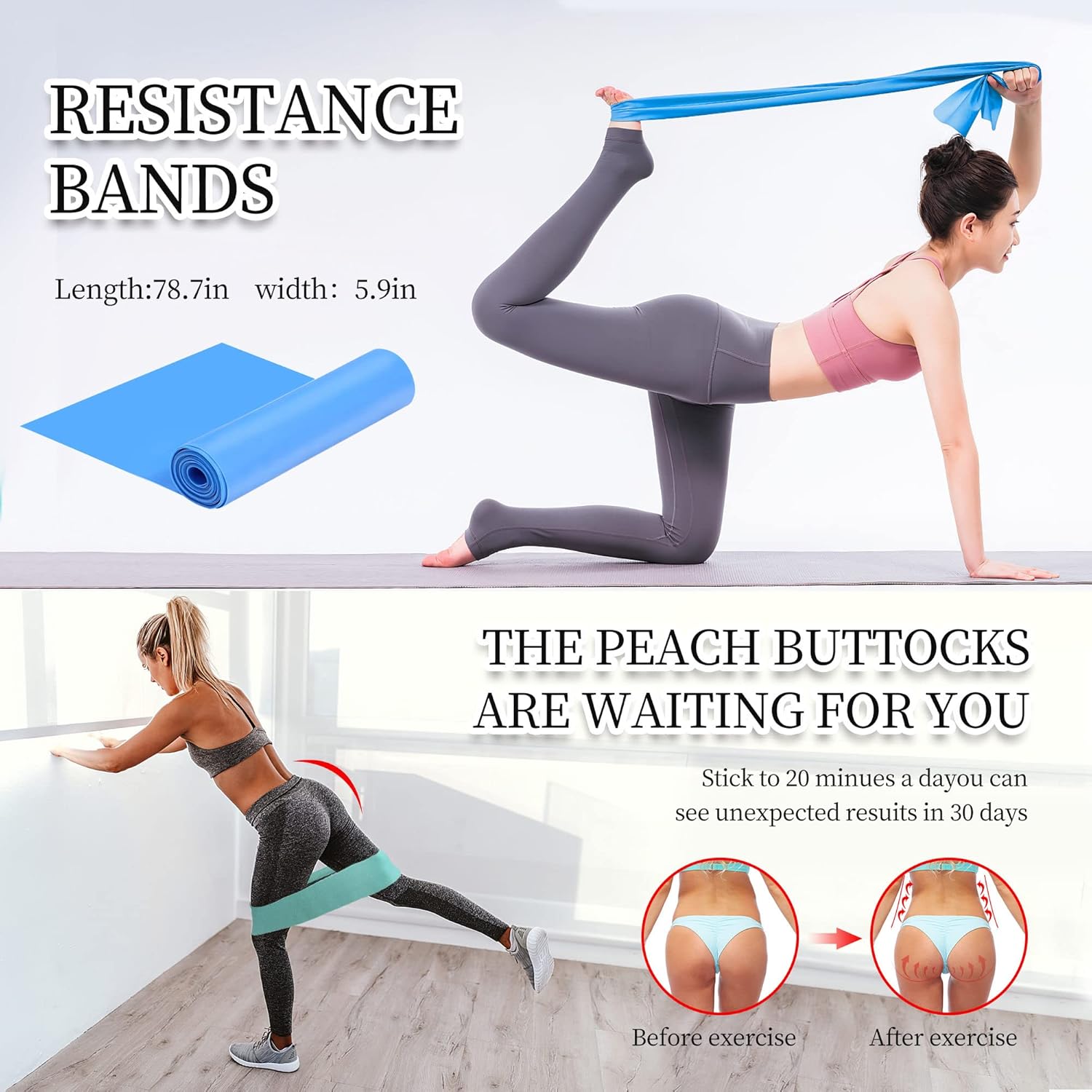 THYWD Yoga Wheel 12 in 1 Set with Back Cracker Roller for Pain Relief & Deep Tissue Massage Yoga Blocks 2 Pack with Yoga Ring, Yoga Accessory for Stretching Equipment, Yoga Starter Kit for Beginner : Sports & Outdoors