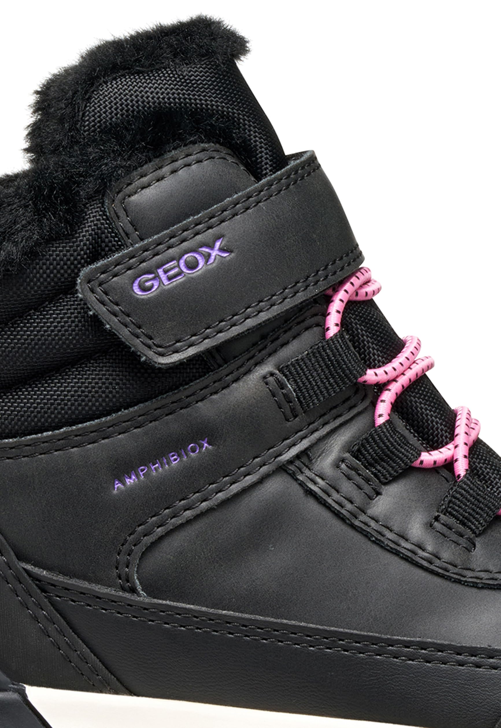 Geox J Trekkyup Girl B Ab, Stivale alla Caviglia Bambine e Ragazze