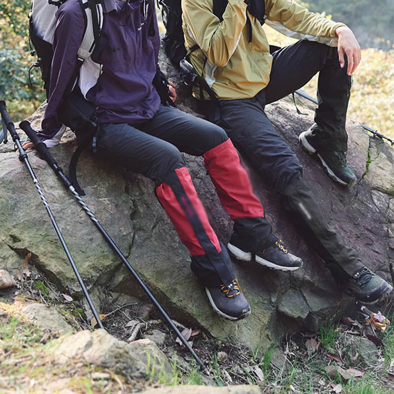 Polainas For Senderismo, Cubrecalzado For Exteriores, Polainas Ajustables, Aptas For Esquí De Montaña, Caminatas, Escalada En Roca, Caza.