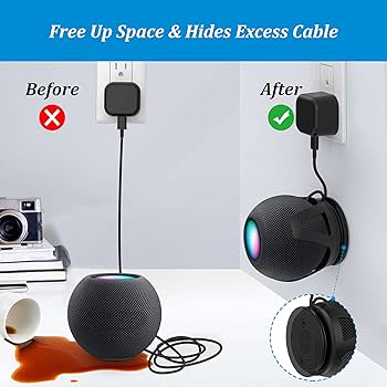Amazon.com: PlusAcc for HomePod Mini Wall Mount - Holder