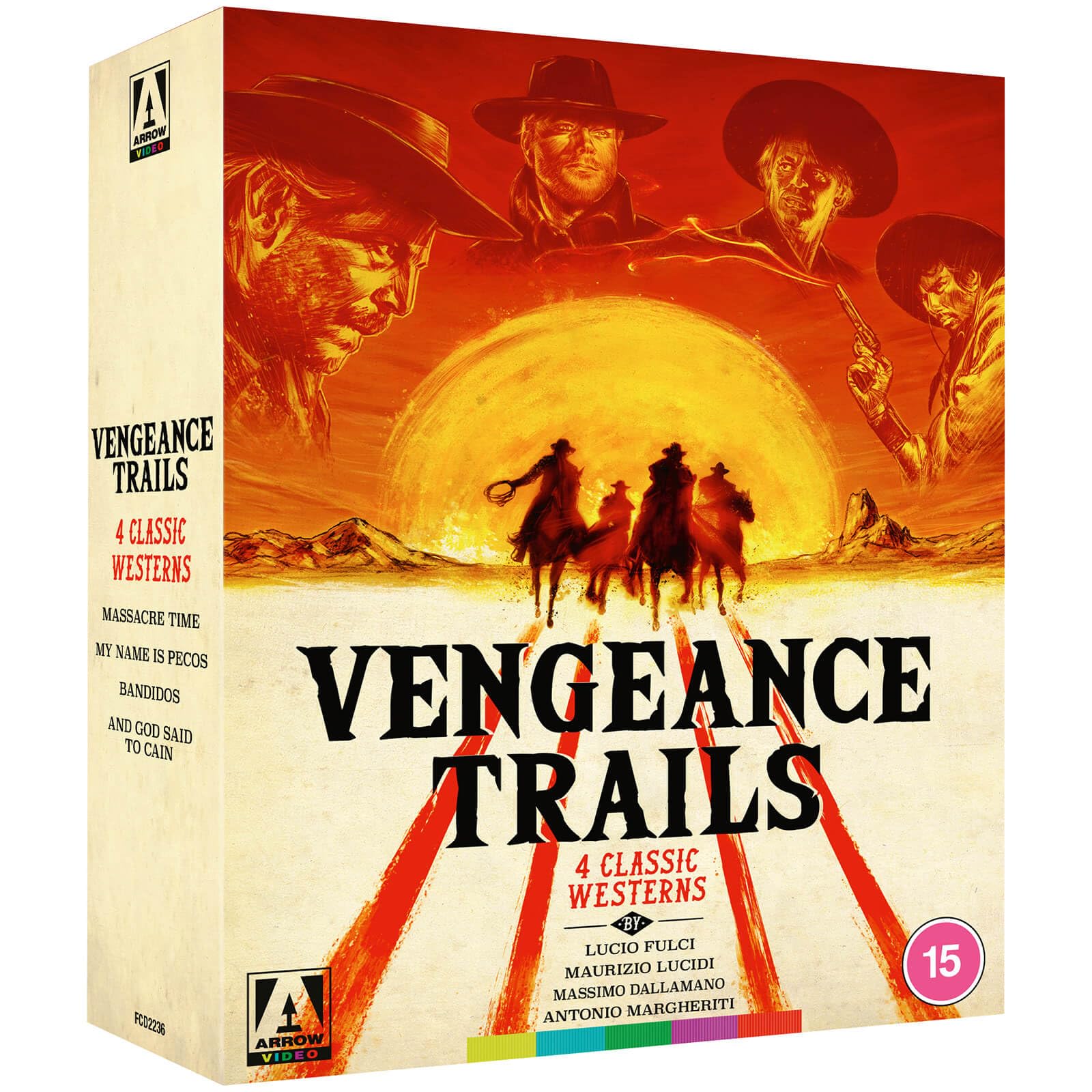 Vengeance Trails - Four Classic Westerns [Region Free] [Blu-ray]