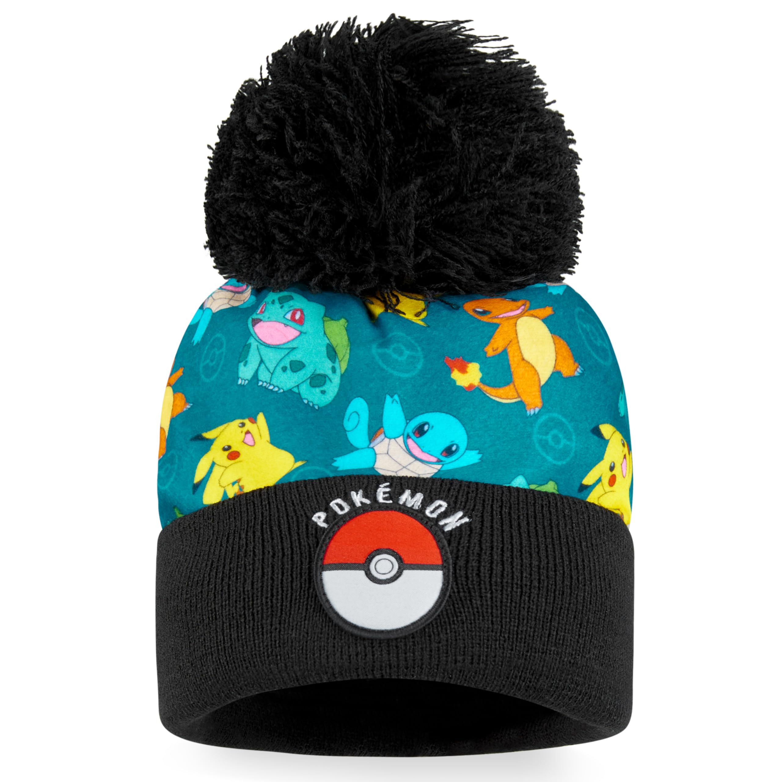 Pokémon Conjunto Bufanda Gorro y Guantes Niño o Guantes y Gorro, Accesorios de Invierno, 4-12 Años, Pikachu Regalos de Anime