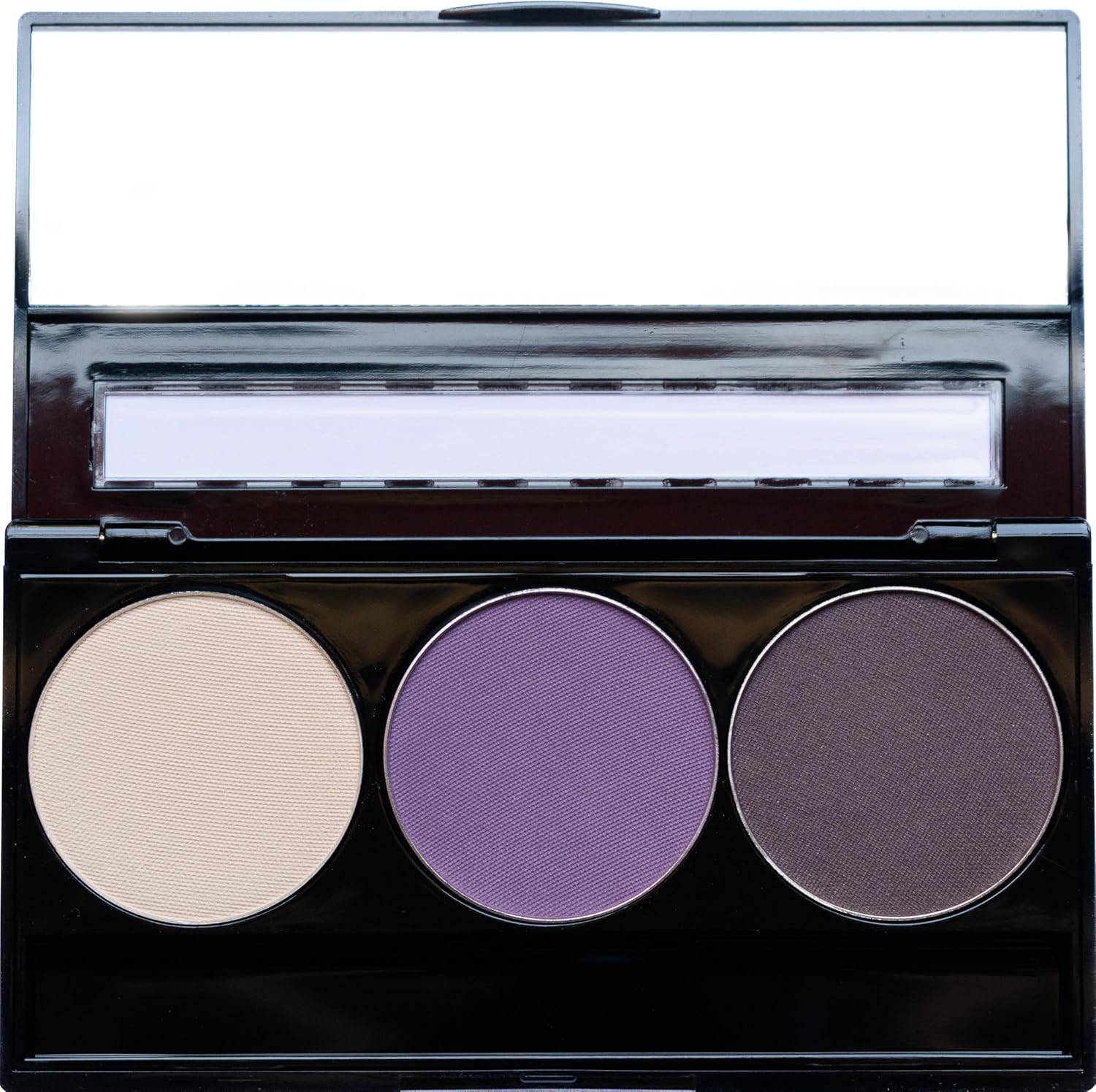 Off White, Matte Medium Lavender Violet, and Matte Deep Purple Vegan Eyeshadow Trio...
