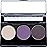 Pure Ziva Off White, Matte Medium Lavender Violet, and Matte Deep Purple Vegan Eyeshadow Trio Palette; Talc, Paraben & Cruelty Free
