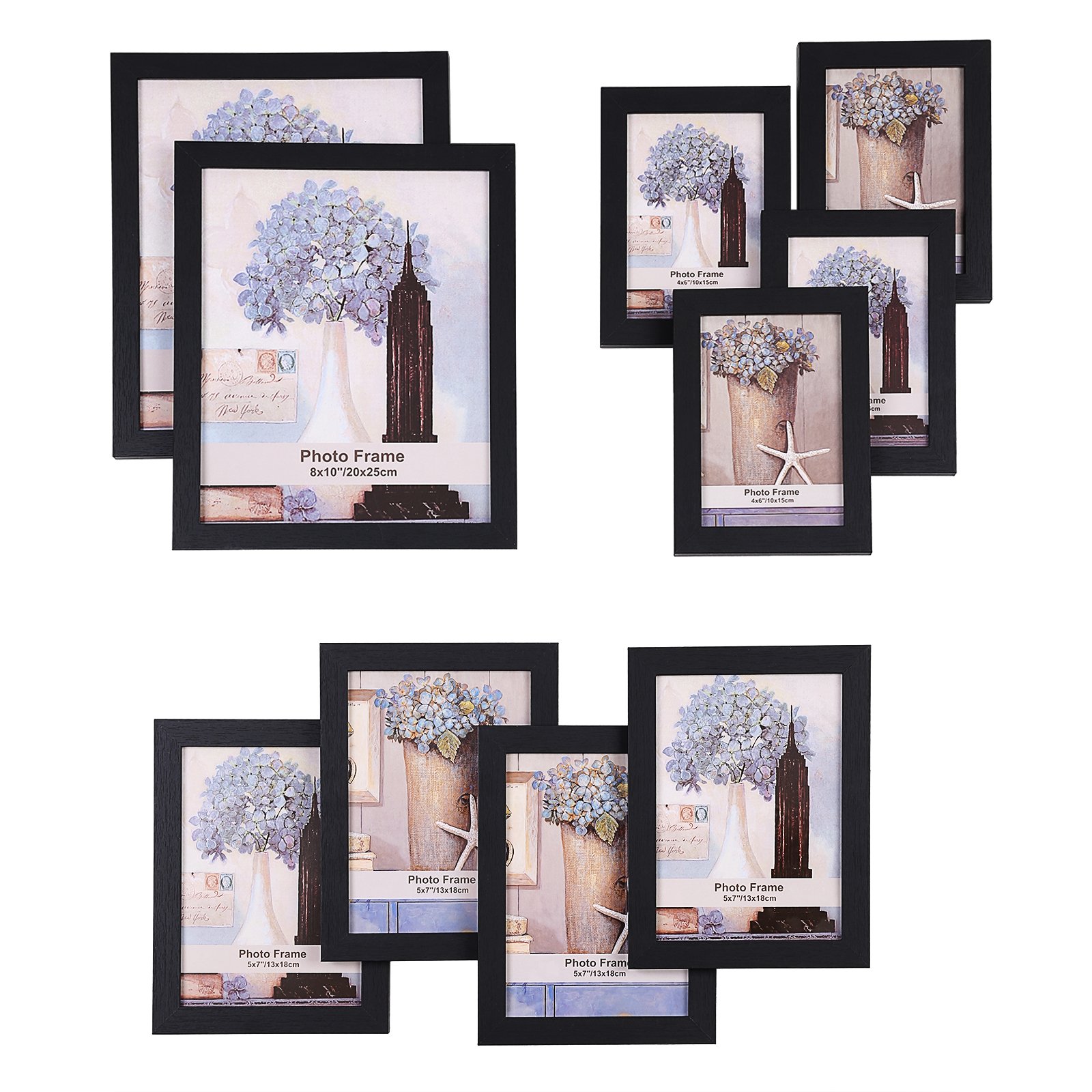 Buy SONGMICS Picture Frames, 10 Pack Collage Picture Frames with Two