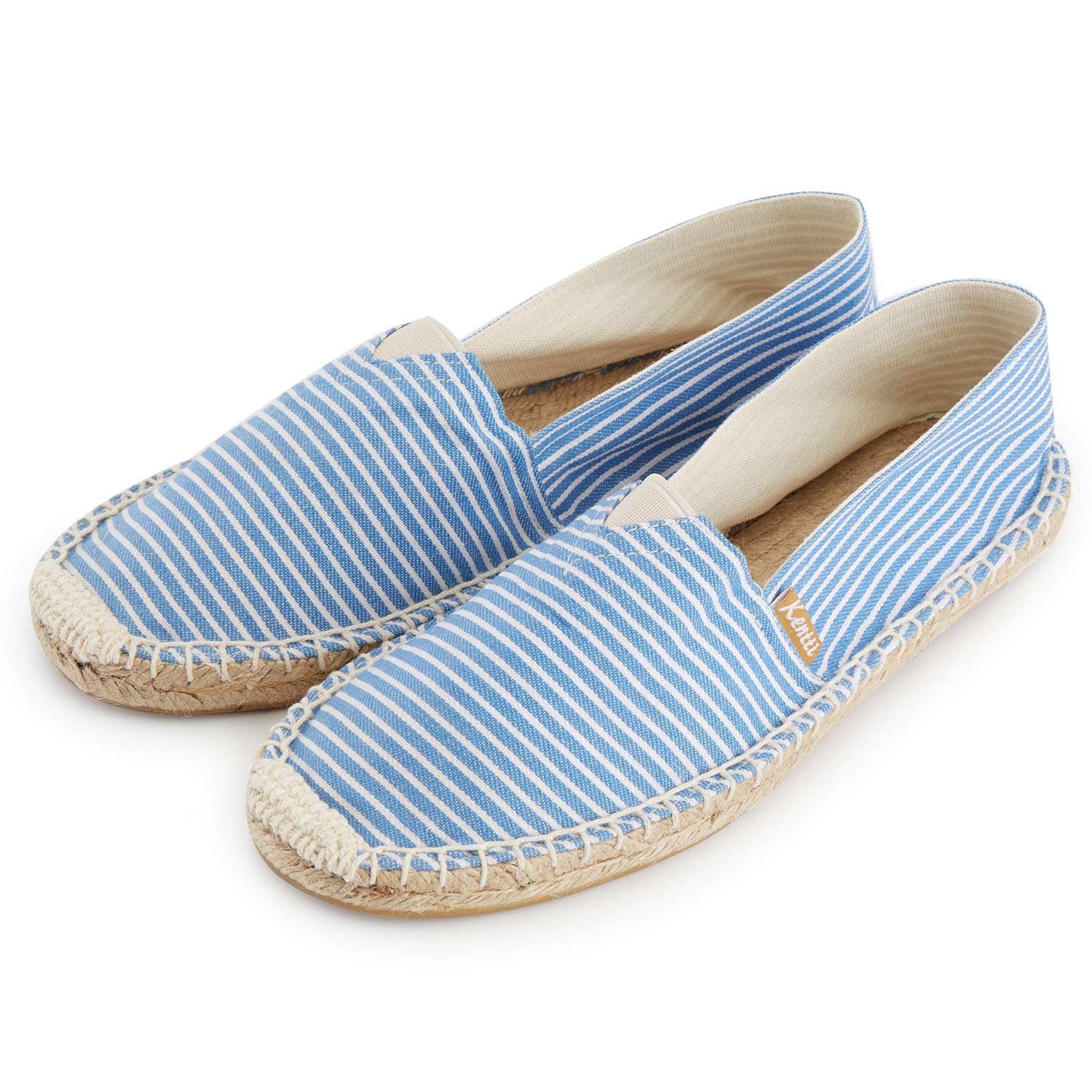 Hombre Raya Multicolor Plano Alpargatas