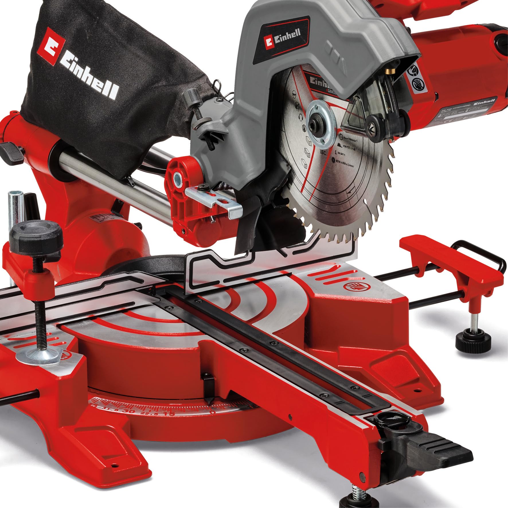 Einhell TC-SM 216 Piła 216 mm Czerwony Czarny