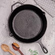 طاسة من هوم برو مصنوعة حديد مصبوب بمقاس 30 سم، متعدد الألوان