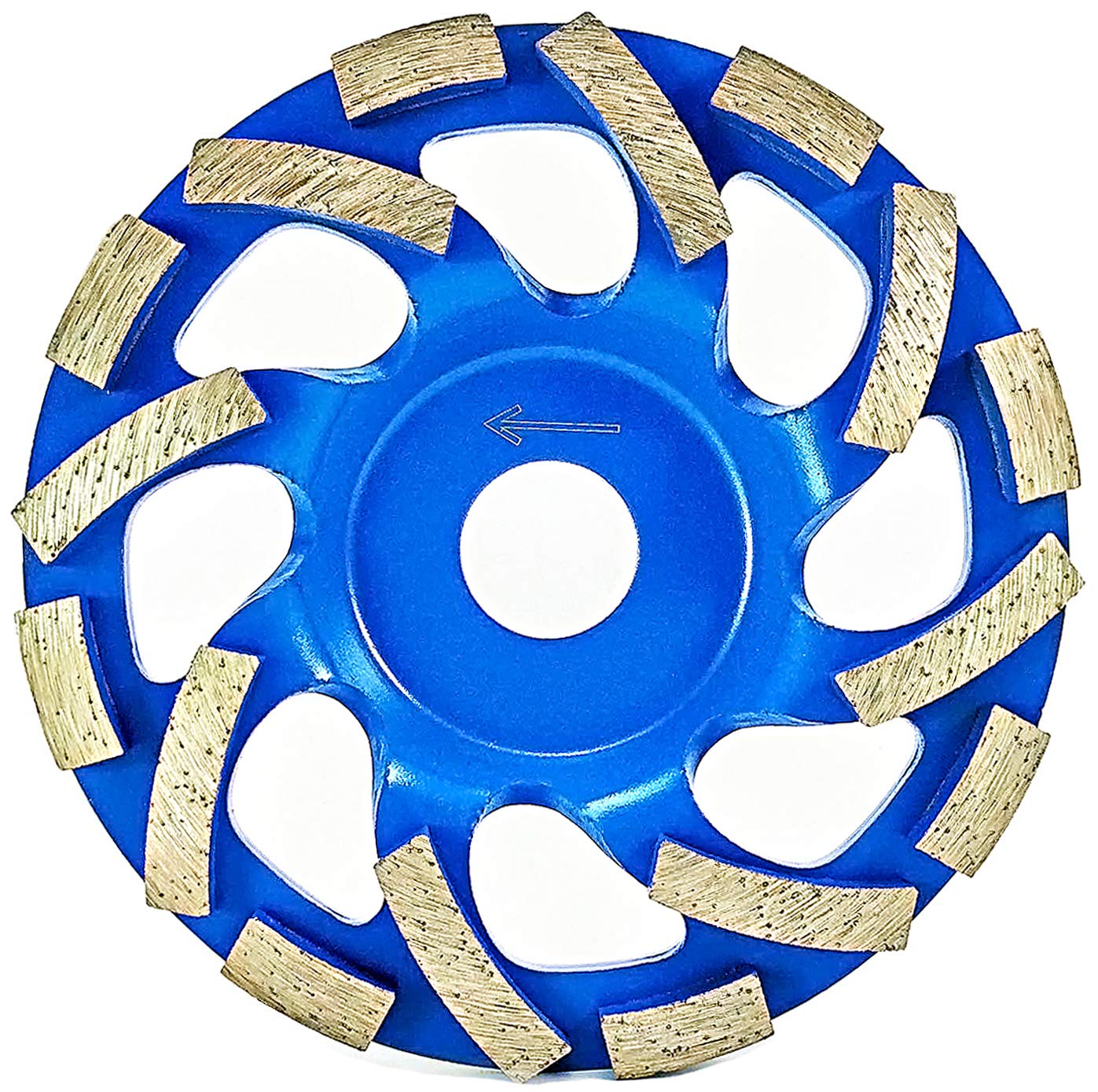 WERKMAX 100535 Capucha de extracción para el molinillo de ángulo y la taza de diamante premium, diámetro de la rueda 125 mm
