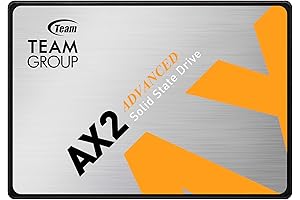 TEAMGROUP AX2 250GB 3D NAND TLC Internal Solid State Drive SSD