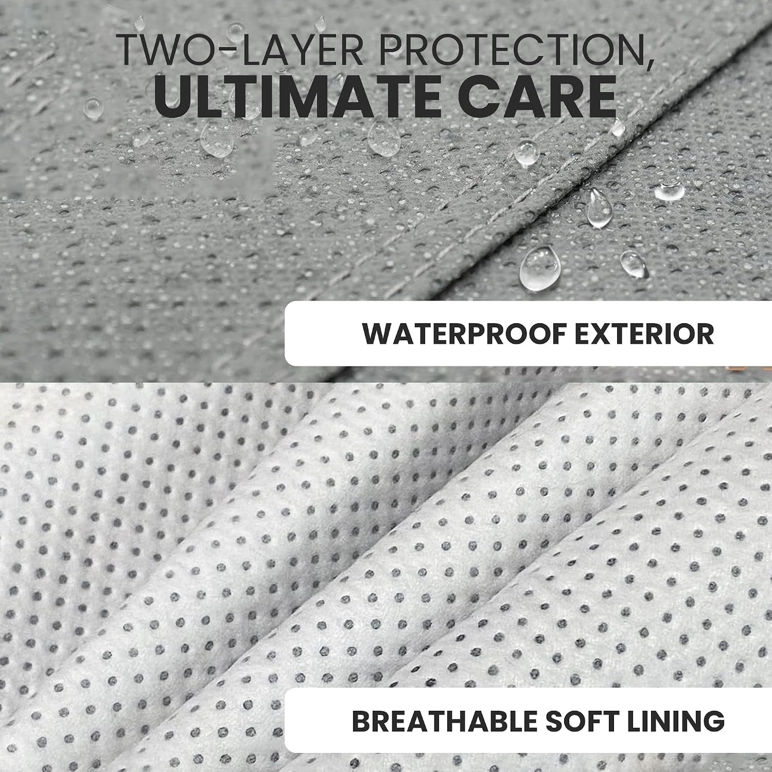 Weatherproof Light Car Cover for Sports Cars & Coupes – Size CA02 – All-Weather Protection, Scratch-Resistant – Full Exterior Outdoor Cover, Must-Have Automobile Accessories image 5