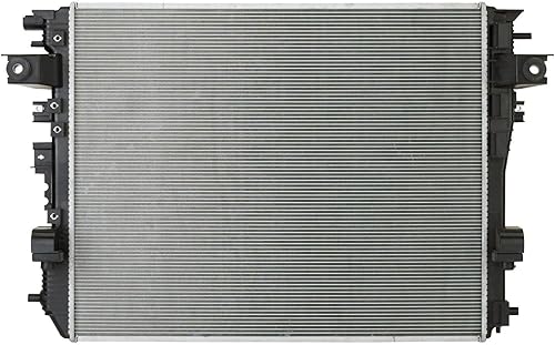 Miniatura 2 de Lynol Sistema de enfriamiento completo de aluminio radiador compatible con Ram 1500 Diesel V6 2014-2019 3.0L 14-18 2500 3500 4500 5500 V8 6.4L