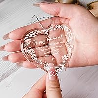 Vista 4 de Regalos de jubilación para mujeres, compañeros de trabajo jubilados 2024, regalos para hombres, maestros, decoración colgante de adorno de Navidad