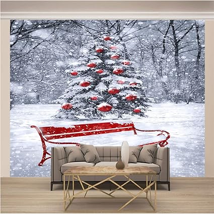 Amazon Sjyhnb 壁紙シール 雪のクリスマスツリー 写真の壁紙 装飾リビングルームの寝室の壁紙の壁の壁画の壁紙テレビのソファの背景家の装飾壁画 300 X 210cm Diy 工具 ガーデン Amazon Sjyhnb 壁紙シール 雪のクリスマスツリー 写真の壁紙 装飾リビングルームの寝室の壁紙の壁の壁画の壁紙テレビのソファの背景家の装飾壁画 300 X 210cm Diy 工具 ガーデン