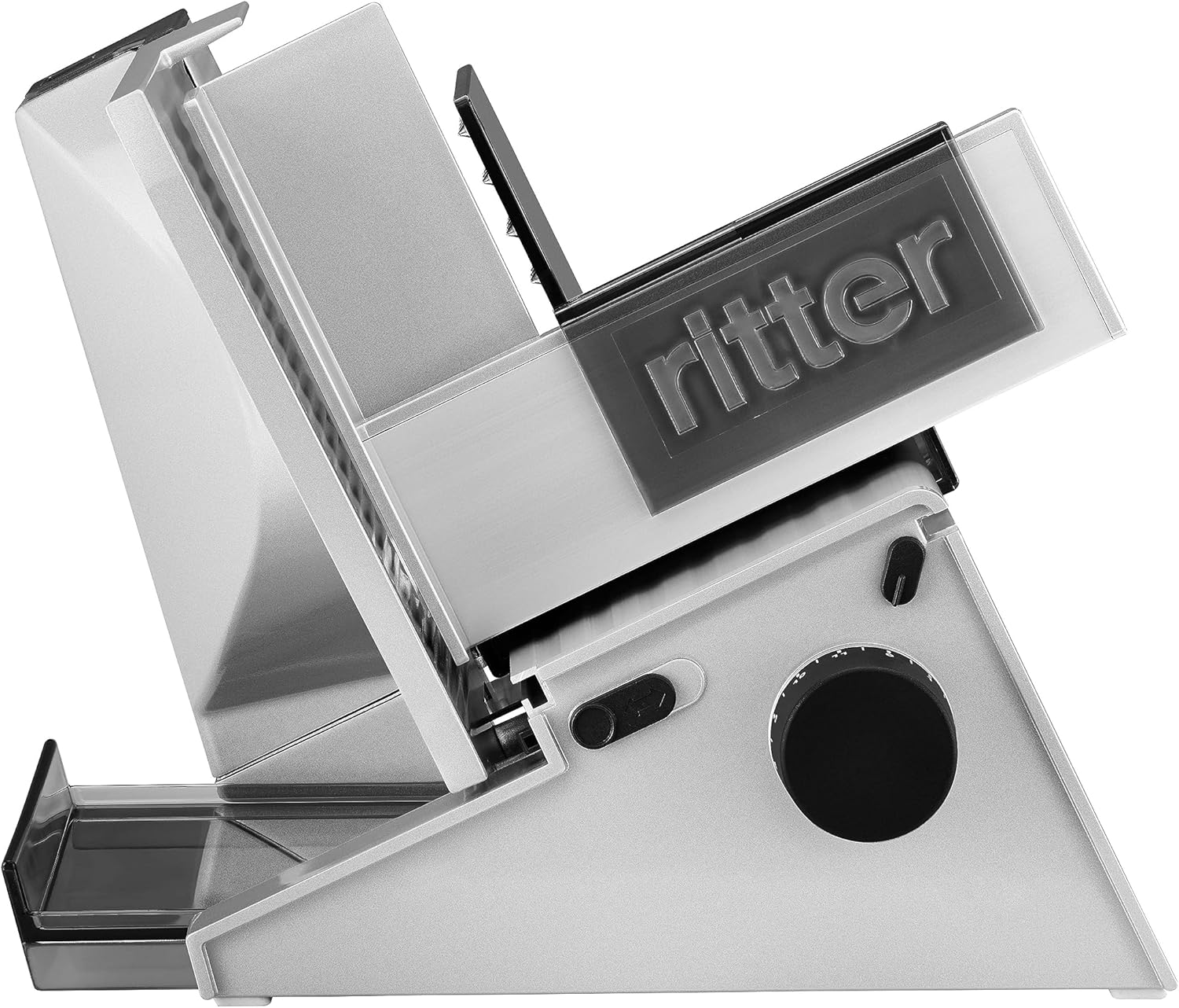 Ritter Nova 1 Duo Plus Affettatrice Elettrica - Professionale Per Casa In Metall Con Motore ECO