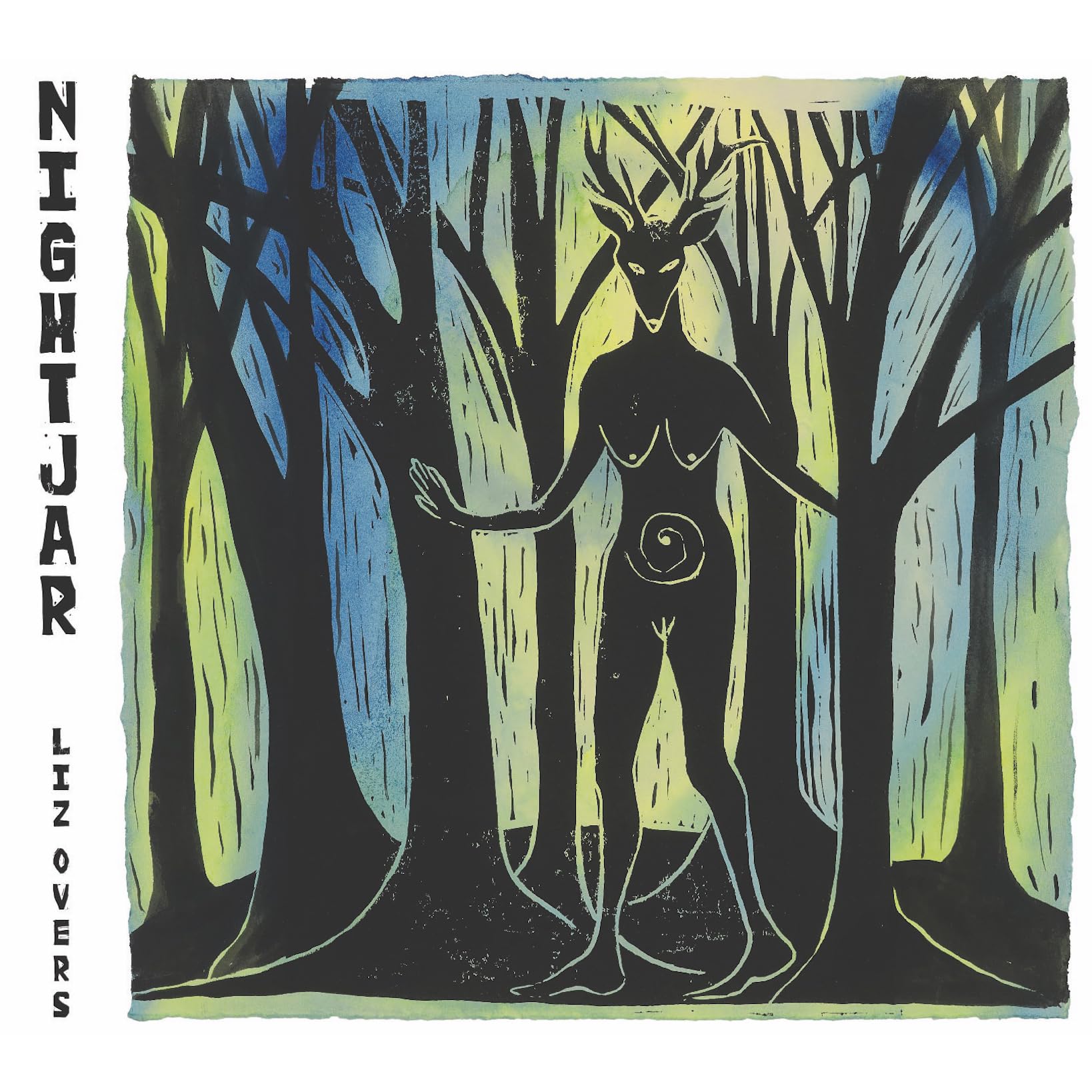 Liz Overs Nightjar LP vinyl UK Liz Overs 2025 LO001LP
