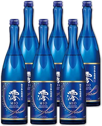 【スパークリング日本酒】【お米うまれのフルーティーでやさしい甘み】松竹梅白壁蔵「澪」スパークリング清酒 [ 日本酒 750ml×6本 ]