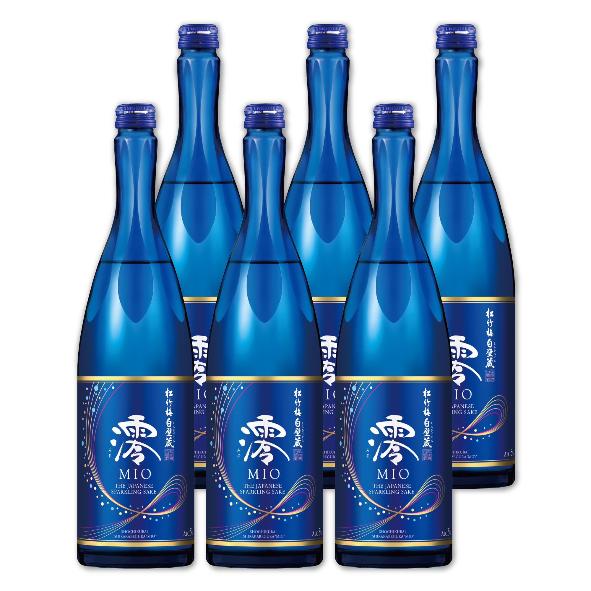 Amazon.co.jp: 松竹梅 白壁蔵 澪 スパークリング 清酒 【マスカットの