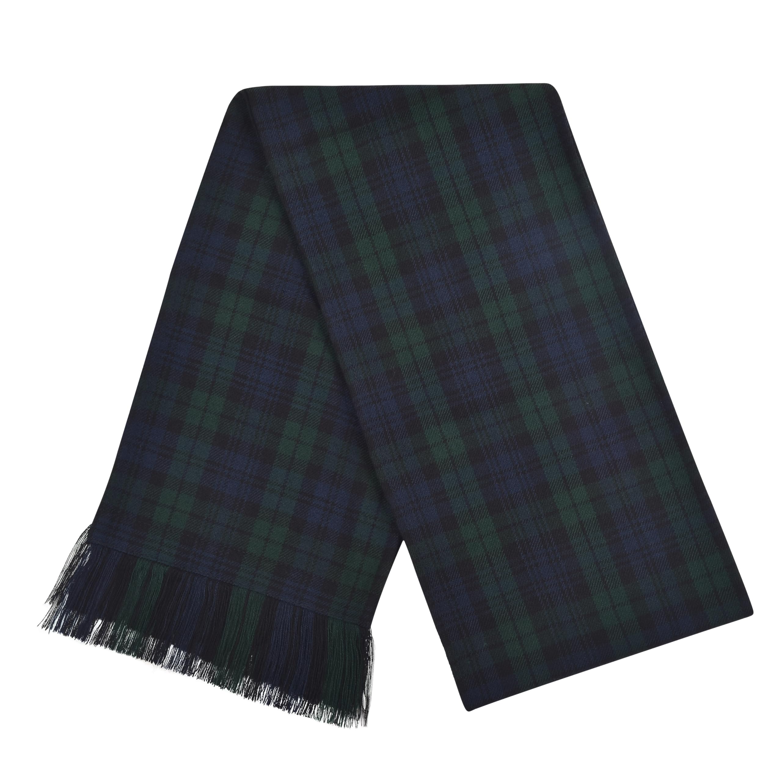Kilt Emporium Women's Tartan Sash Scottish Highland Clan Sashes for Ladies - Full Size L90 x W10.5 - Premium Plaid (Black Watch)