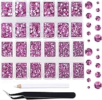 Vista 31 de Diamantes termoadhesivos de imitación