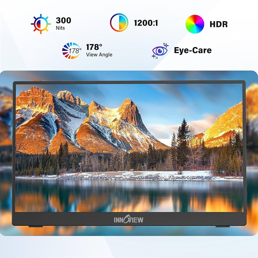 Amazon.com: InnoView 15.6'' Portable Monitor for Laptop