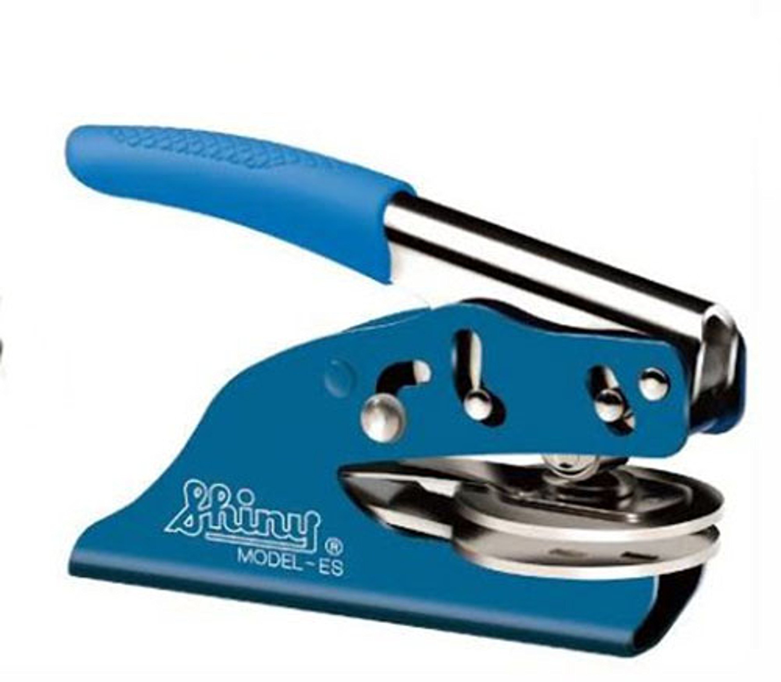 Shiny Blue Corporate Seal