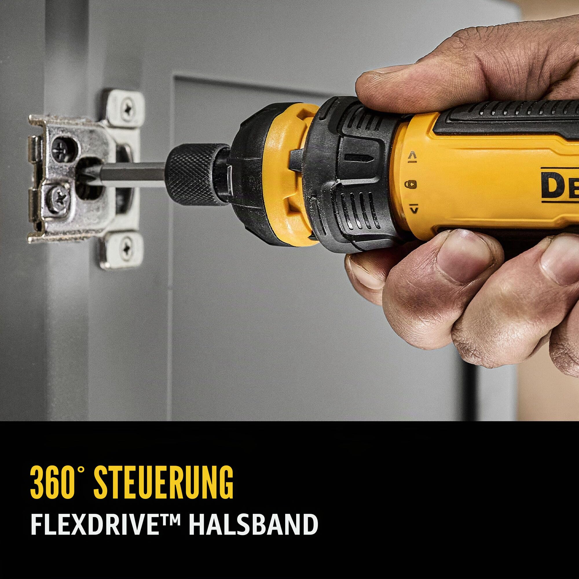 DEWALT Akkuschrauber mit FLEXDRIVE Steuerung und Schraubendreherbits (DWHT66719)