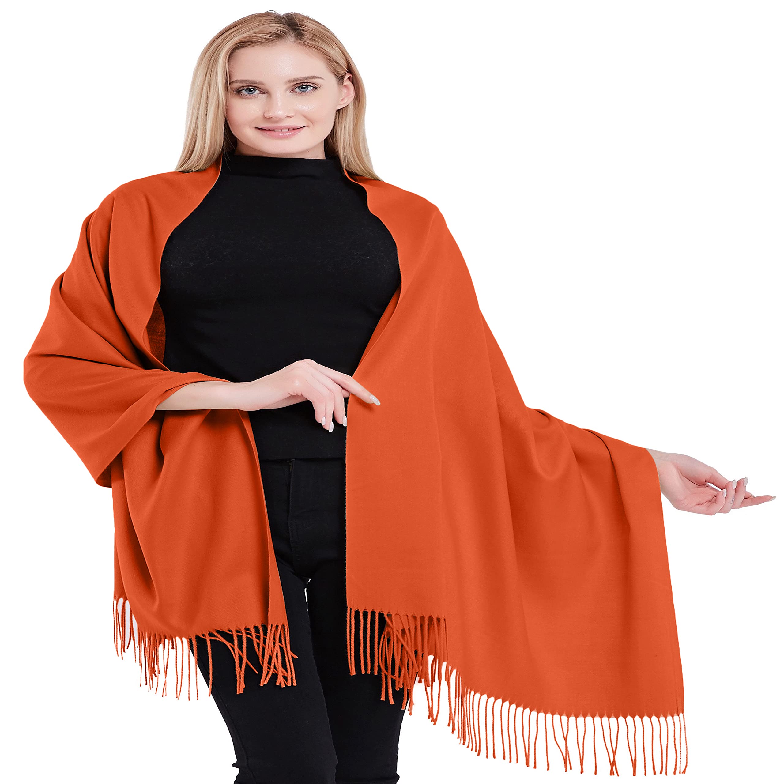 CJ Apparel Scialle di Pashmina Donna