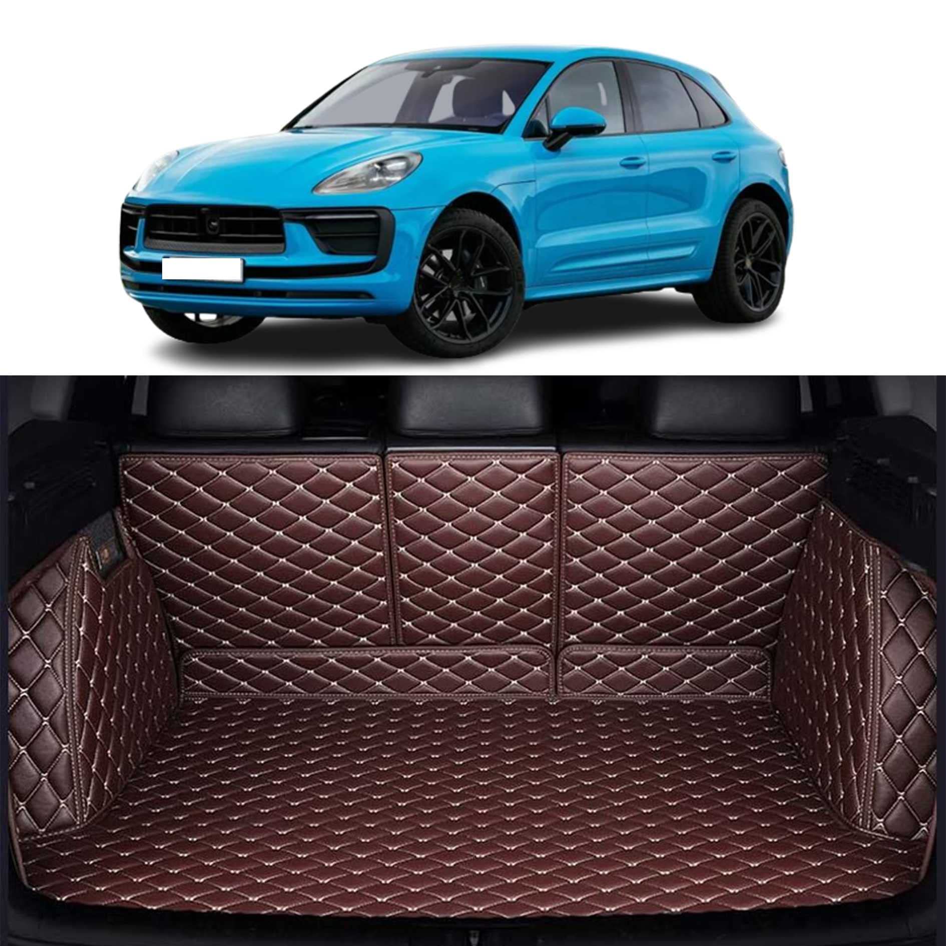Amazon.co.jp: カスタム 車のトランクマット ポルシェ マカン2014-2024 