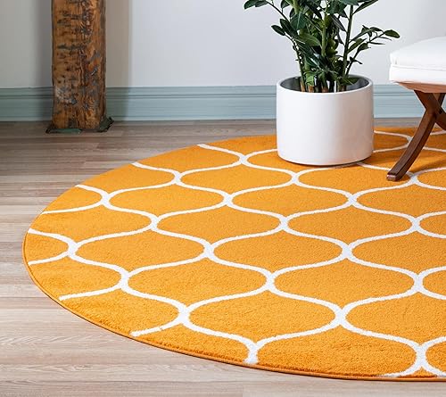 Miniatura 352 de Rugs.com Lattice Frieze Collection Alfombra – 4 x 6 pies, alfombra mediana negra perfecta para salas de estar, comedores grandes, planos abiertos