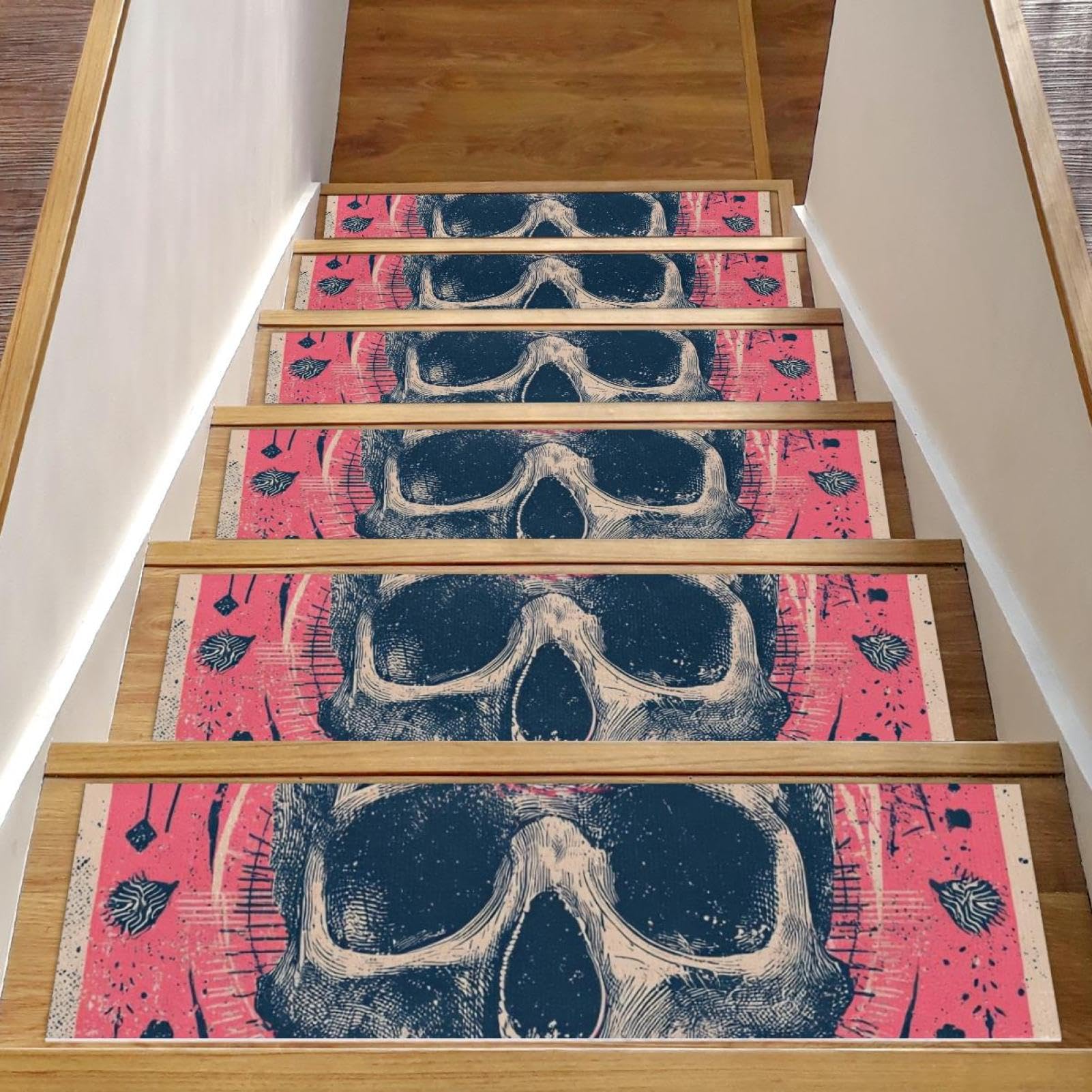 Tapis d'escalier anti-chute pour animaux et personnes âgées lot de 15