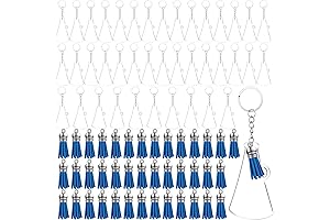 40 Pcs Acrylic Cheer Megaphone Key Chains