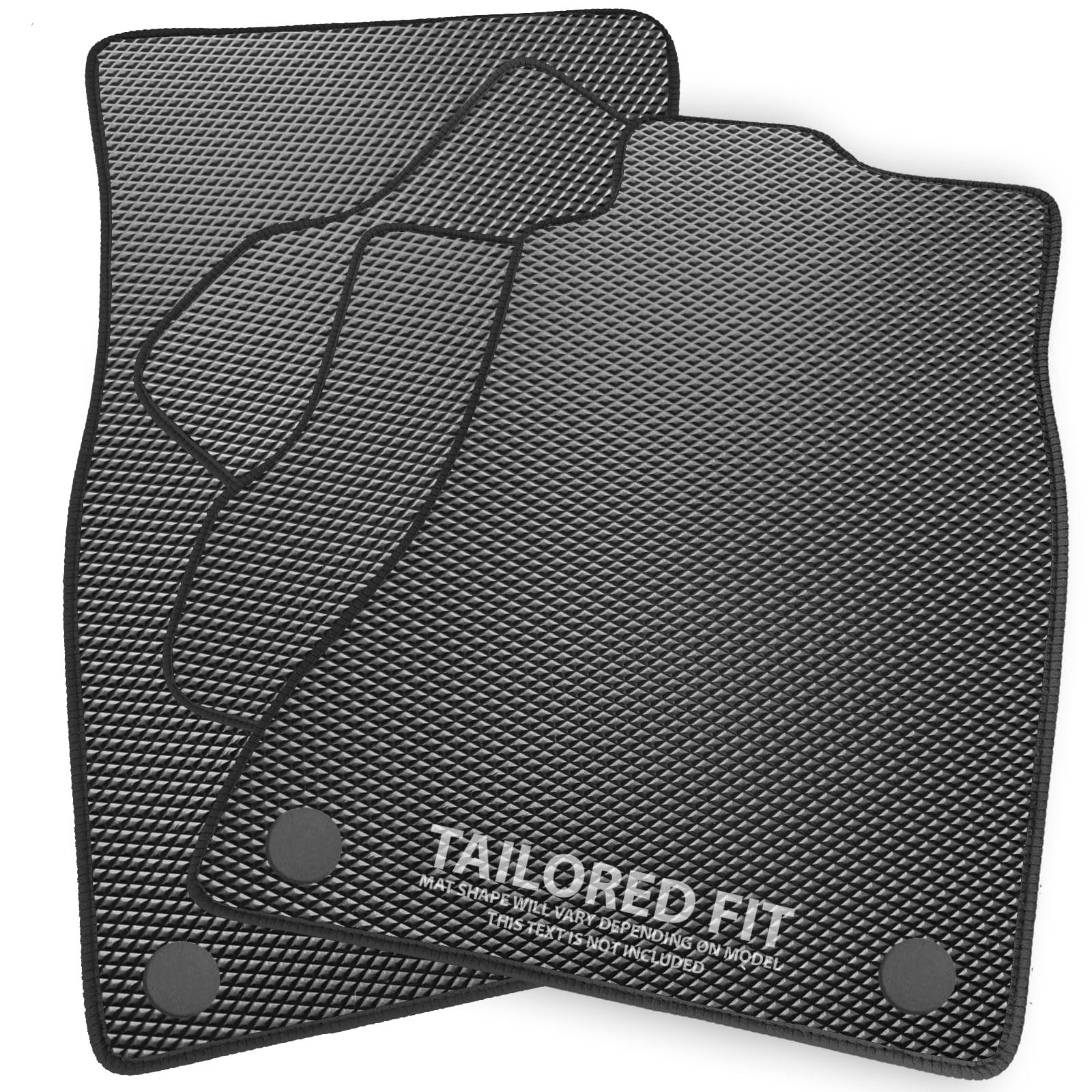 Buy Rubber Car Mats FOR Volvo XC40 2018+ automatic Luxury Diamond