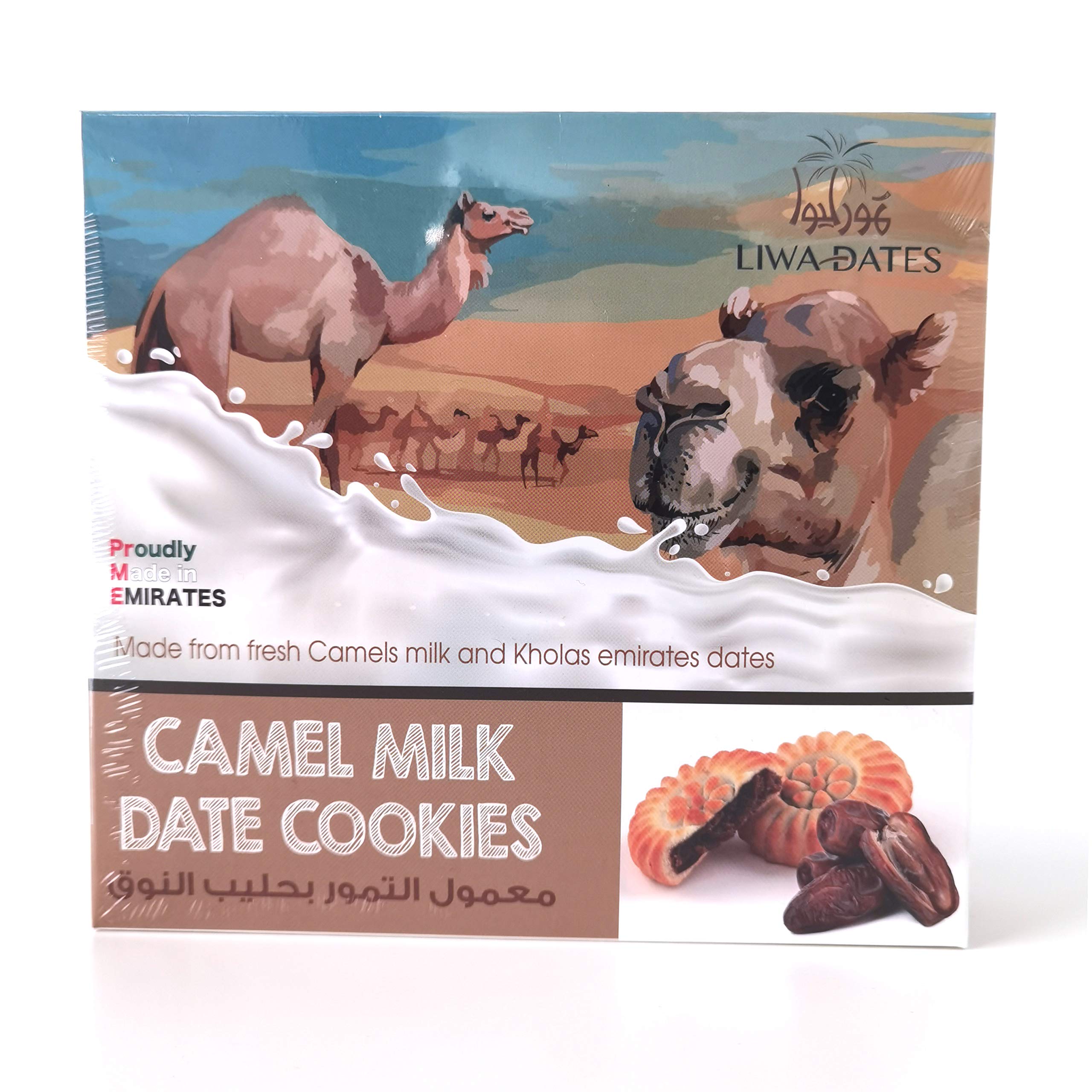 Liwa Dates Camel Milk Date Cookies (250g)