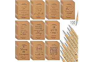 Value Pack Christian Notebooks Bulk 200 Pack Small Pocket Bible Verse Prayer...