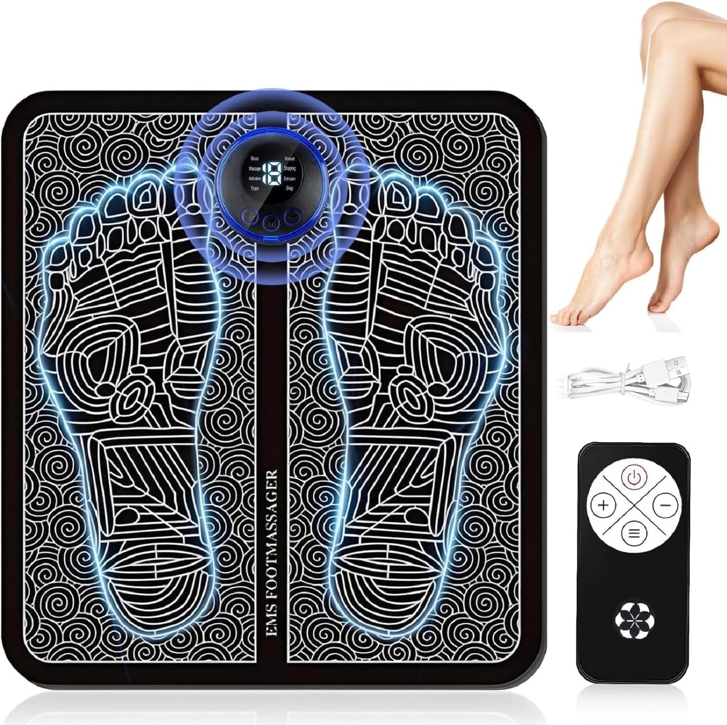 EMS Foot Massagers for Pain and Circulation